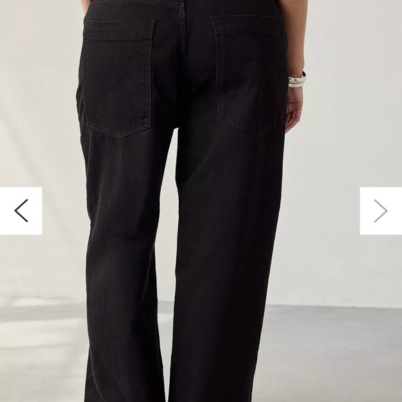 BDG Black Denim JAVA BAGGY LOW RISE JEANS SIZE 34W nwt - Picture 2 of 11